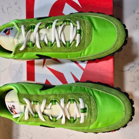 Nike Air Max Waffle SP Shoes Action Green Black FV6946-301 Men's Size 10 NEW - Picture 7 of 16